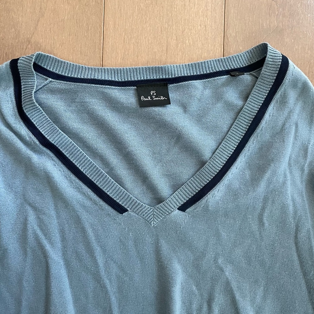 Paul smith 100% cotton knit sweater, size small
